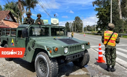 Más de 400 hombres del Ejército Nacional refuerzan la seguridad de Rionegro durante este puente festivo